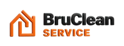 BruClean Service – logo firmy sprzątającej i wysokościowej Kraków