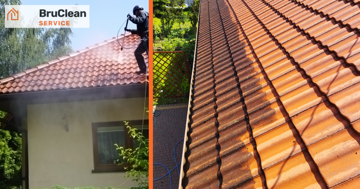 Mycie dachów Kraków – BruClean Service