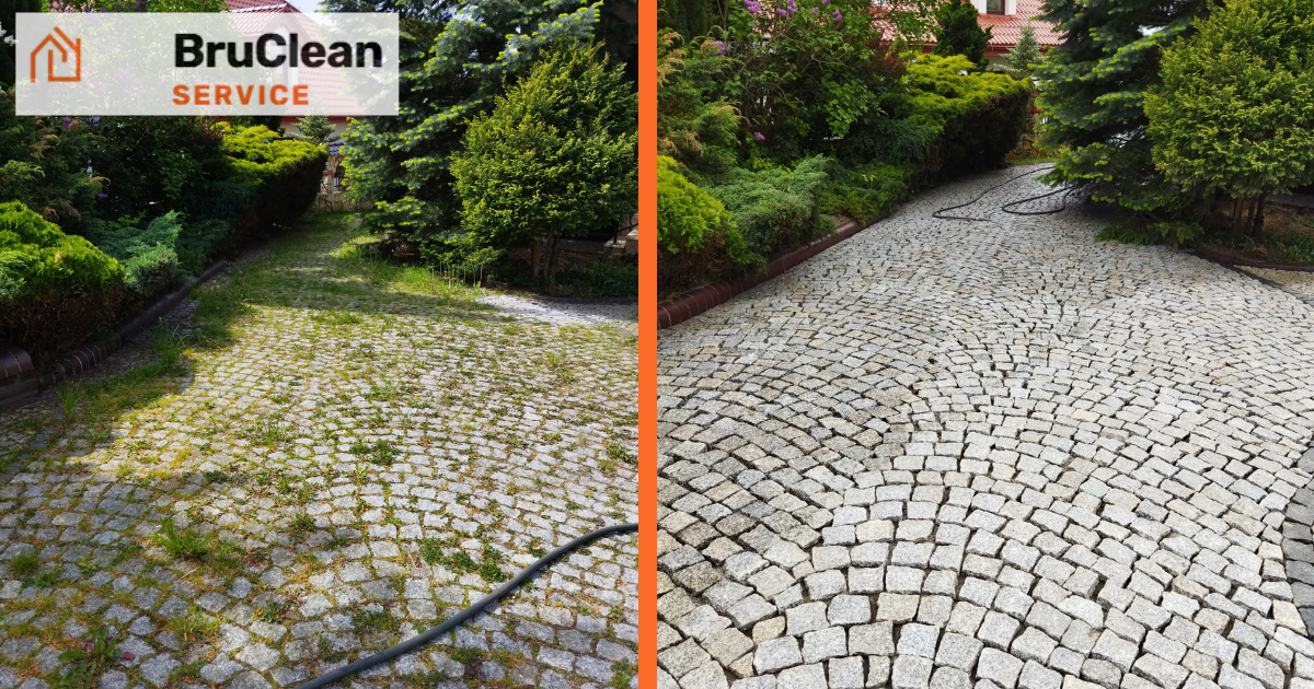 Mycie kostki brukowej Kraków – BruClean Service