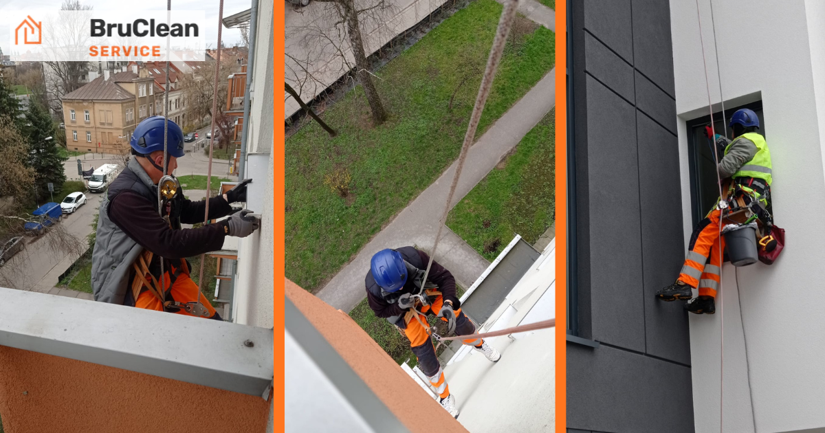 Prace wysokościowe Kraków – BruClean Service