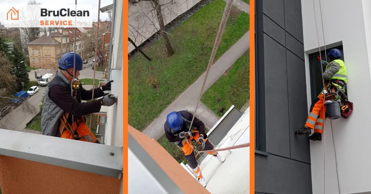 Prace wysokościowe Kraków – BruClean Service